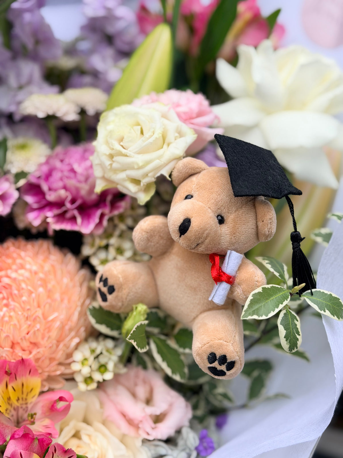 Bouquet Graduation Bear