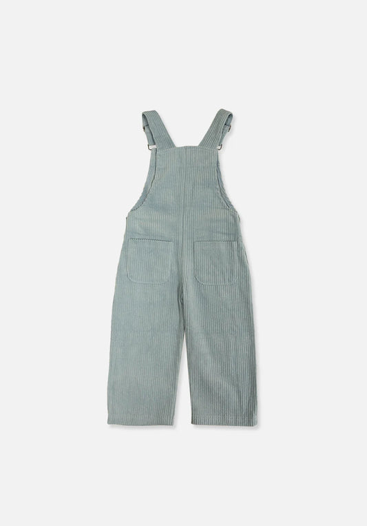 Miann & Co, Baby Cord Overall | Ocean Fog