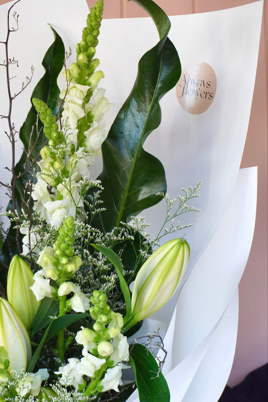 Petite Whimsical White