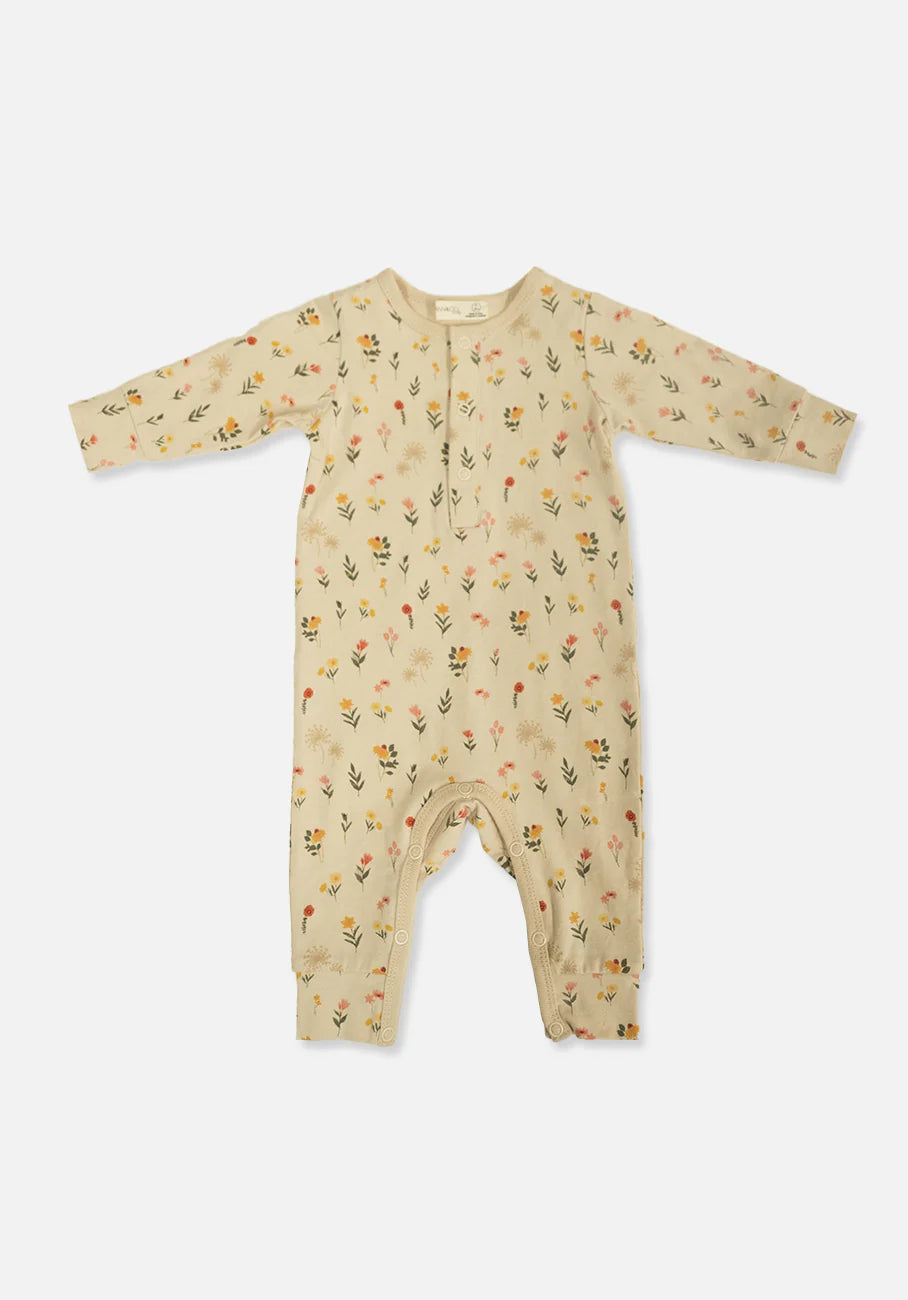 Miann & Co, Baby Long Sleave Jumpsuit | Garden Party