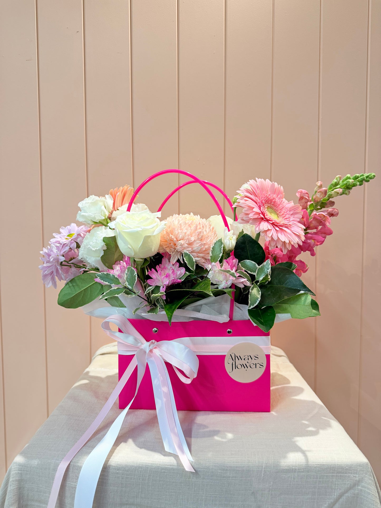 'Go Pink' Bag of Blooms