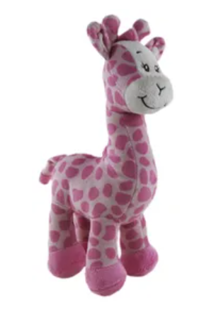 Giraffe Rattle - Pink