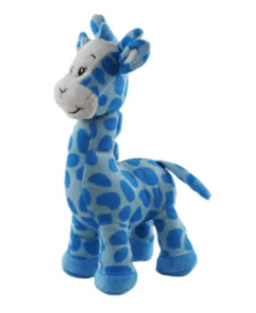 Giraffe Rattle - Blue