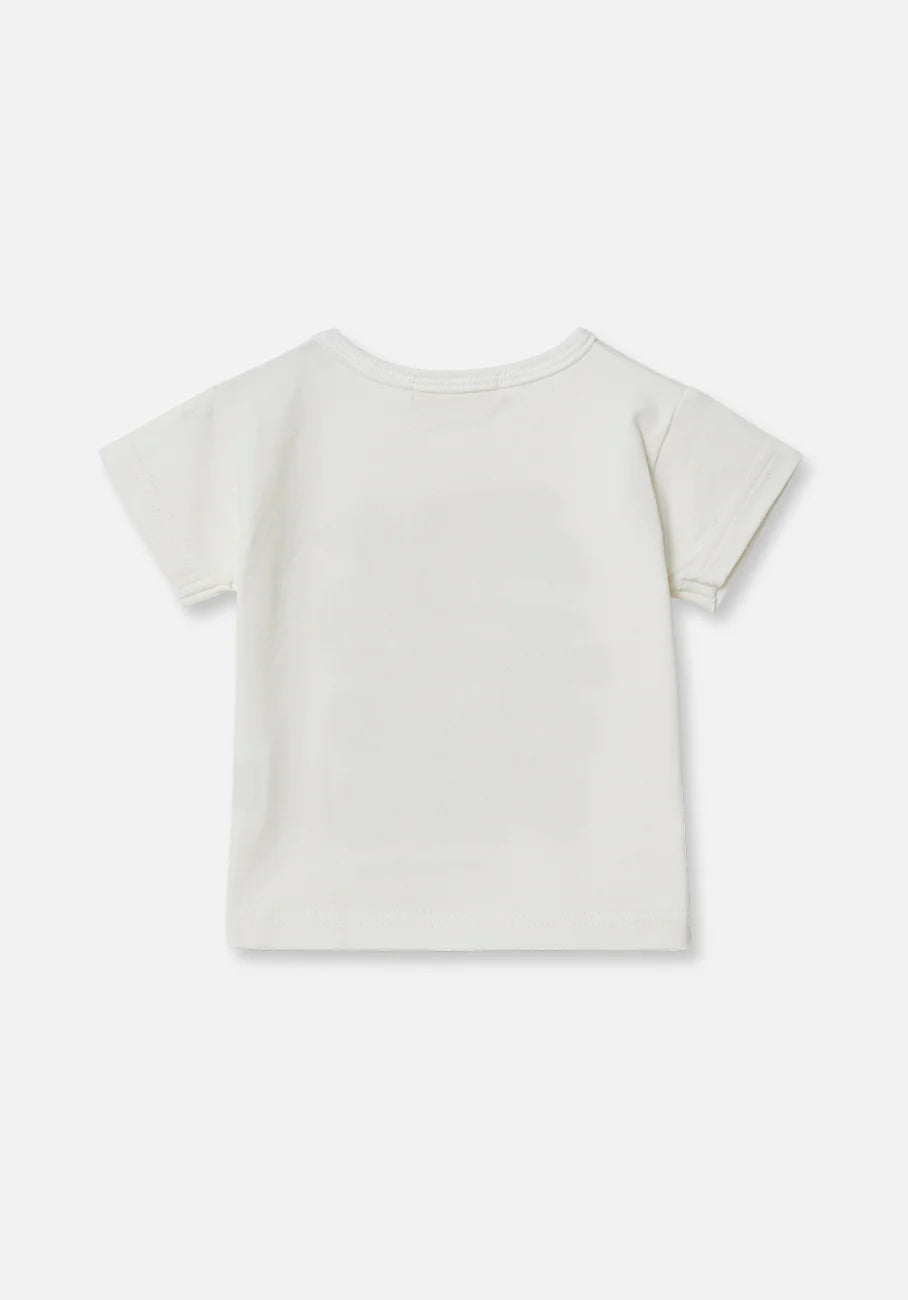 Miann & Co, Baby Boxy T-Shirt - Bouquet