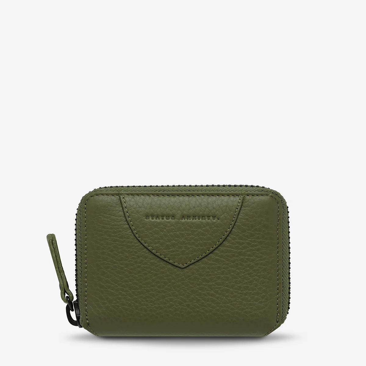 Last Mountains Green Leather Handbag | Status Anxiety®
